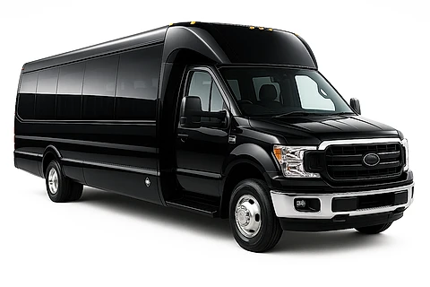 24 passenger minibus for airport shuttles and corporate events in NYC
